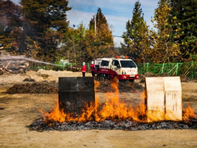 Korea National Park Service Adopts Eco-Friendly Wildfire Retardant FireZip for the First Time